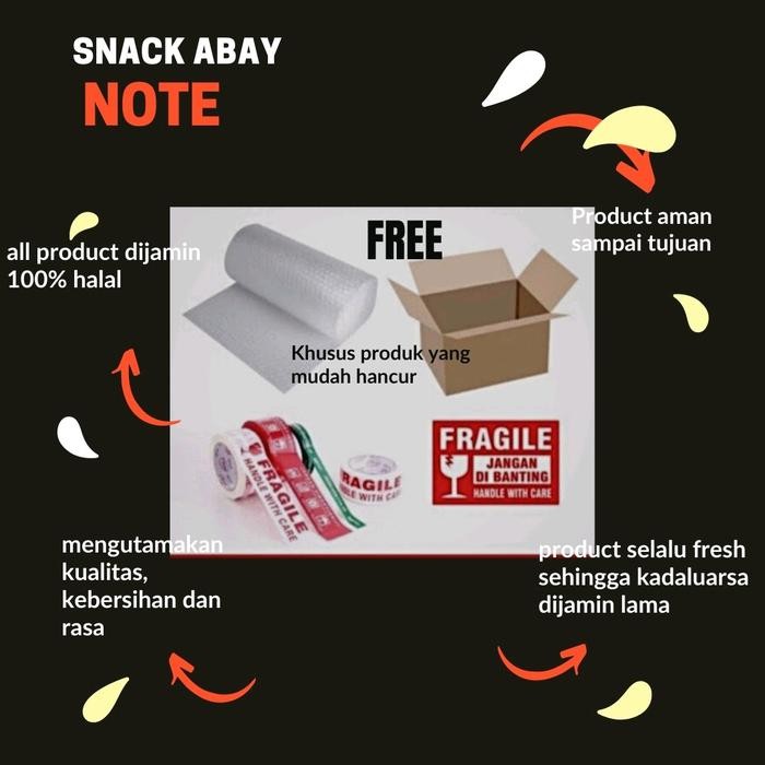 

Keripik Basreng Pipih Tipis Renyah/Baso Goreng Asin Pedas Dan Gurih Daun Jeruk Isi 500Gram By Abay -