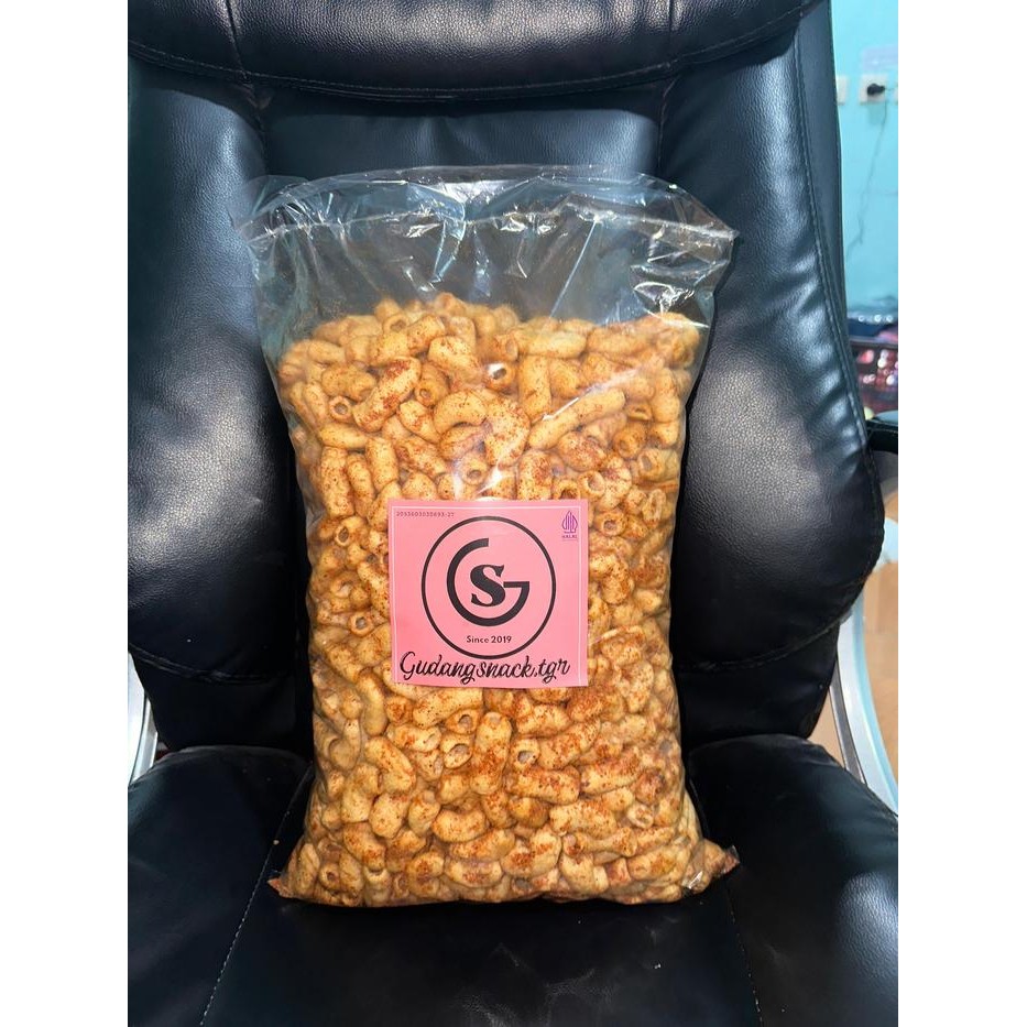 

Makaroni Mekar Varian Rasa Snack Food Chips- 800Gr Camilan Cemilan Makanan Pedas Manis Asin Keripik