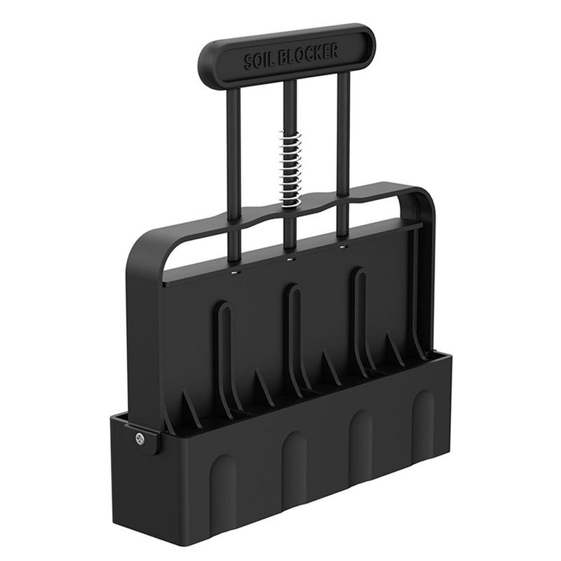 Soil Block Maker Soil Blocking Tool Mini | 4 Cell Non Slip Soil Block Maker Mold Blocking Tool For S