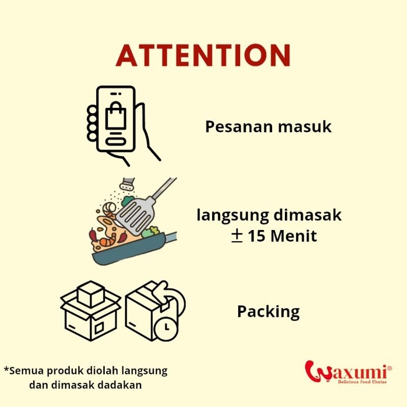 

Waxumi - Sambal Udang Kemasan Premium Aluminium Foil Food Grade 120g