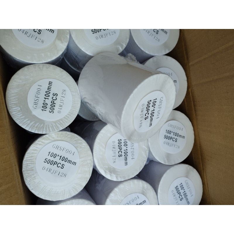 

KERTAS LABEL 100x100 isi STICKER BARE 10X10