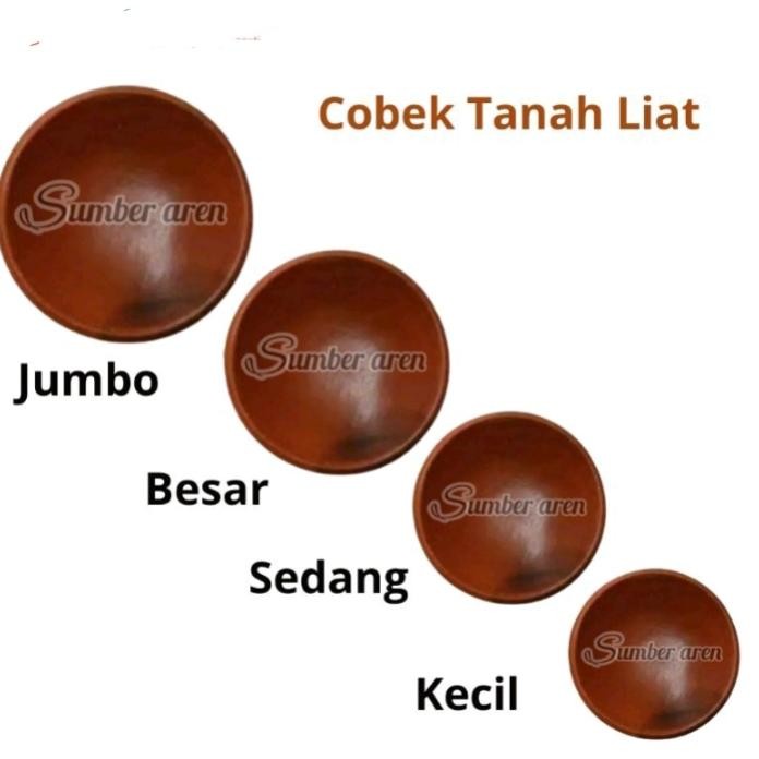 Cobek Tanah Liat Ulekan Coet Tanah Liat Varian Murah