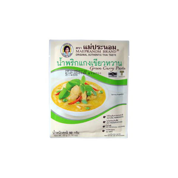 

MAE PRANOM GREEN CURRY PASTE 50 GR