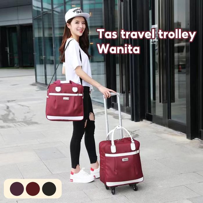 TimeToGo- Koper Baju / Mini Koper / Tas Jalan Jalan / Tas Berpergian / Tas Pulang Kampung Travel