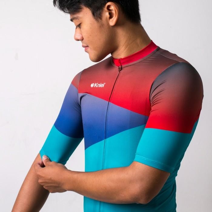 Cycling Jersey Sepeda Kniel Triangle Series