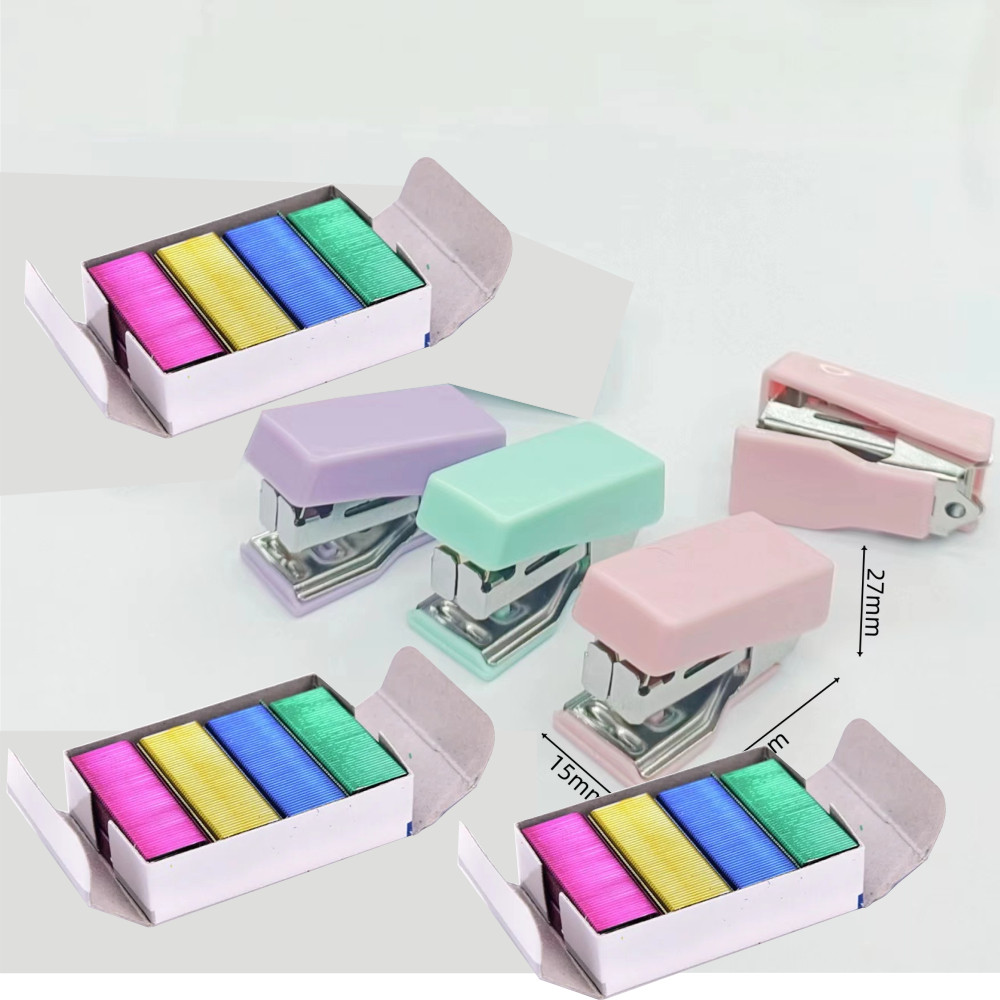 

Color Stapler Binding Tool 24/6 Universal 12# Suitable For Office School Students Stationery Binding
