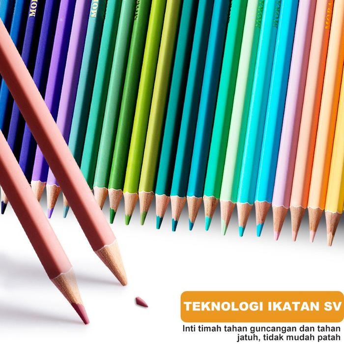 

Pensil Warna 1 Set Lengkap Oil Pencil 24/36/48 Warna Morandi High Grade/Pencil Color #Gratisongkir