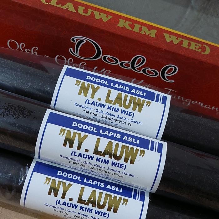 

Dodol Betawi Asli Lapis Ny Lauw (lkw)