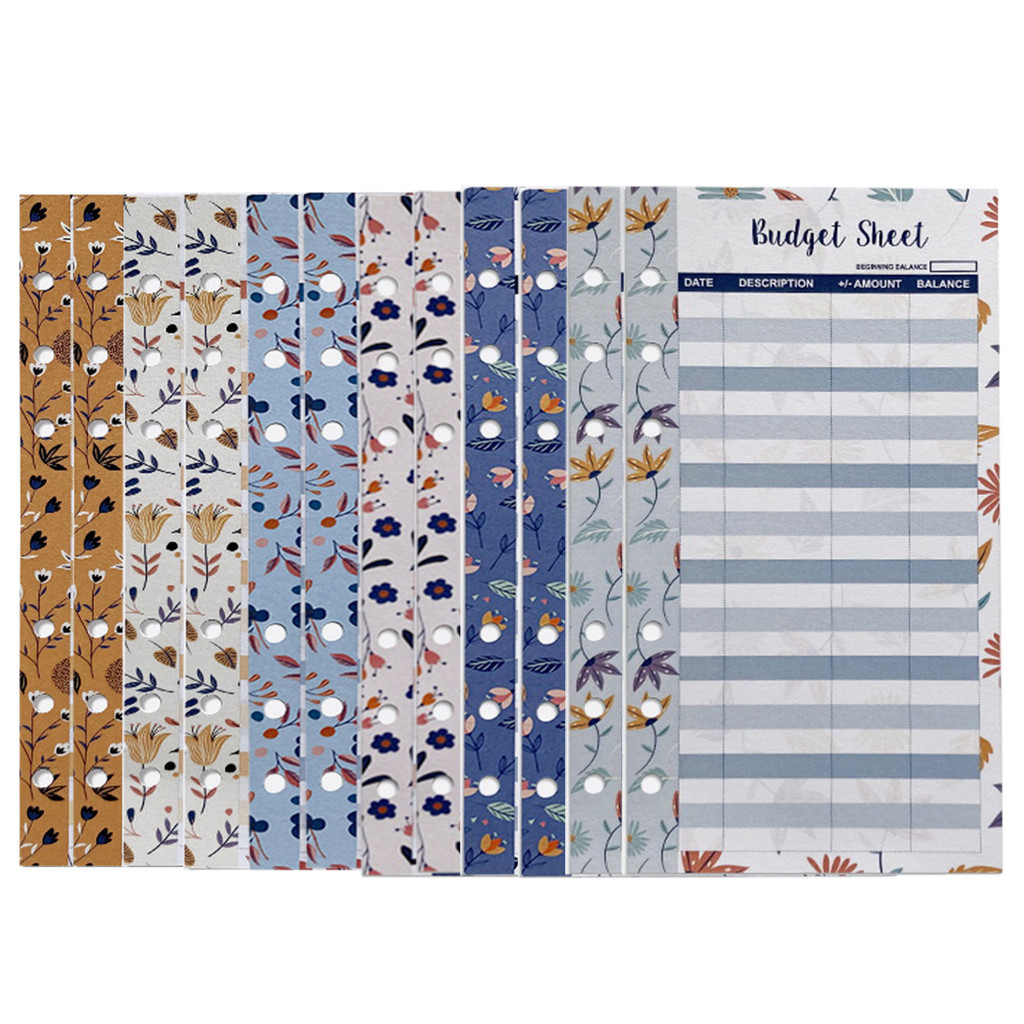 

Budget Binder Sheets A6 Binder Stickers For Pockets Daily Budget Record Notes Binder Papers Category