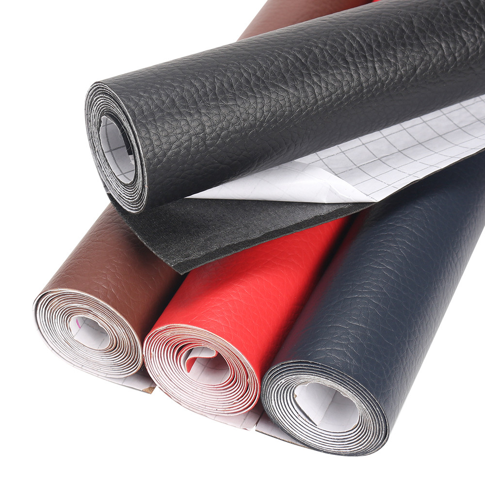 

50X135Cm Length Pu Leather Self Adhesive Fix Subsidies Simulation Skin Back Since The Sticky Rubber