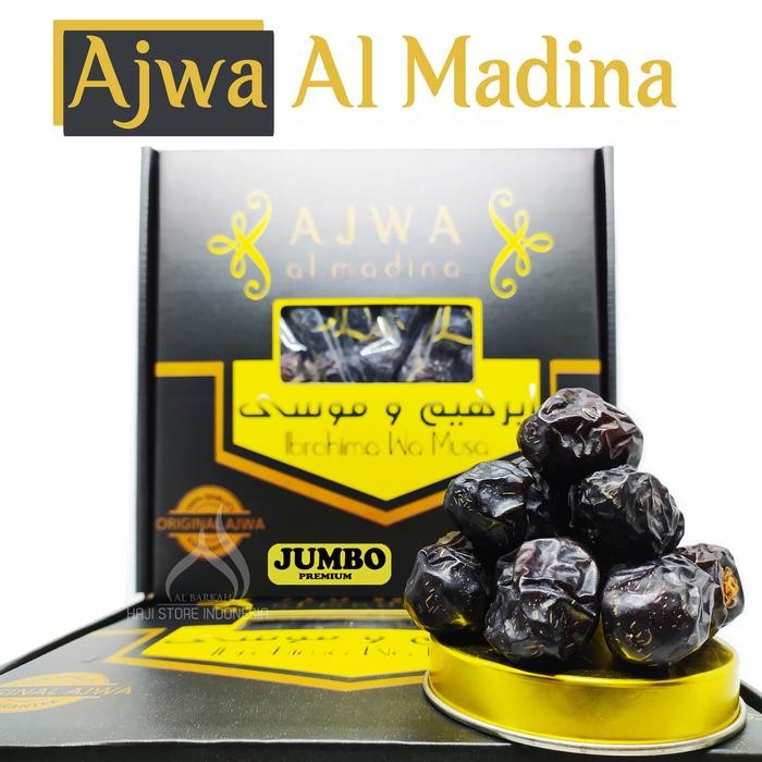 

KURMA AJWA PREMIUM ALIYAH MADINAH 1KG JUMBO OLEH OLEH HAJI UMROH