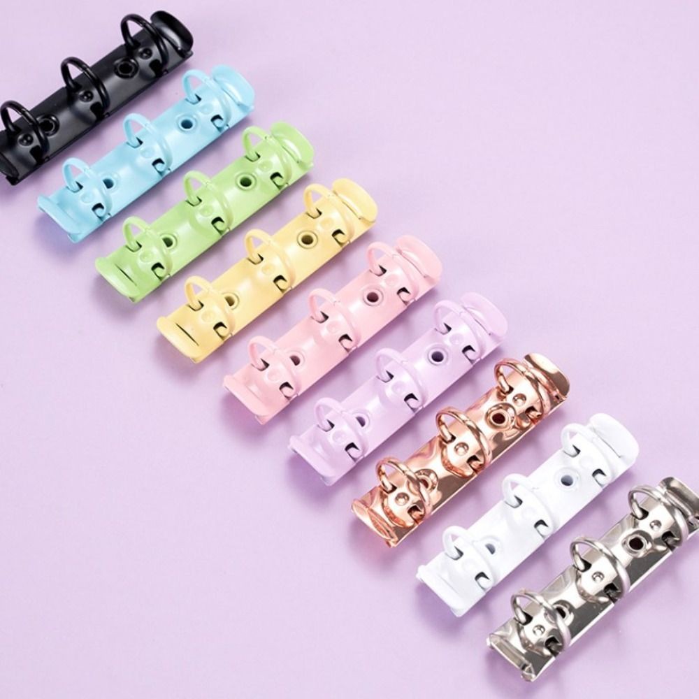 

Detachable Metal Spiral Rings Binder Clip Diy Diary A8 Paper Binder Clips High Quality Album Loose