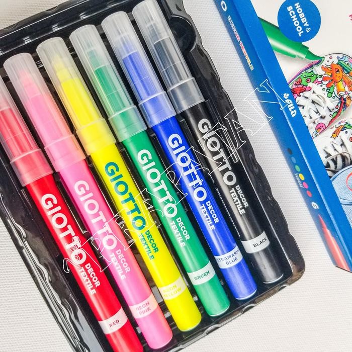 

Giotto Decor Textile 6 Warna #Gratisongkir