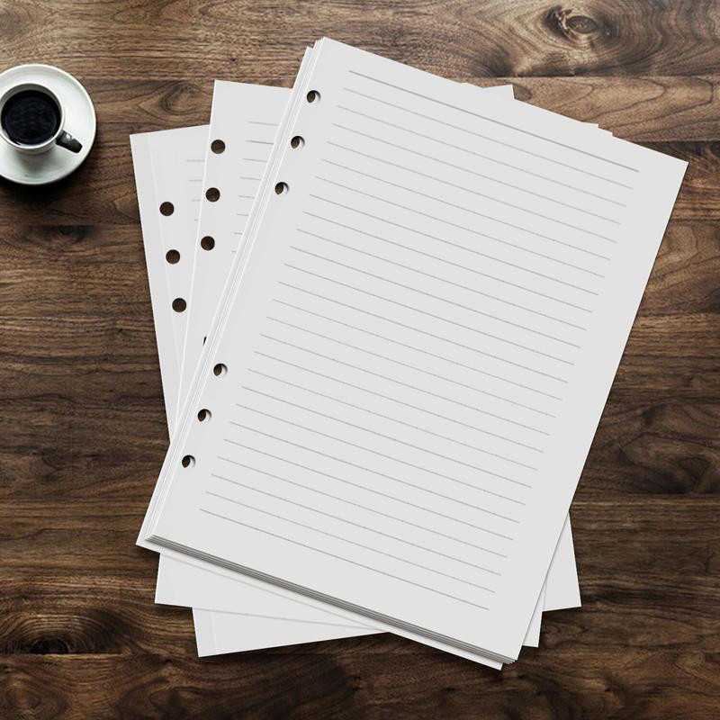 

50Pcs Drawing Notepad Erasable Notebook Digital Inner Paper Refill Diary Diy For Pu A5 Planner
