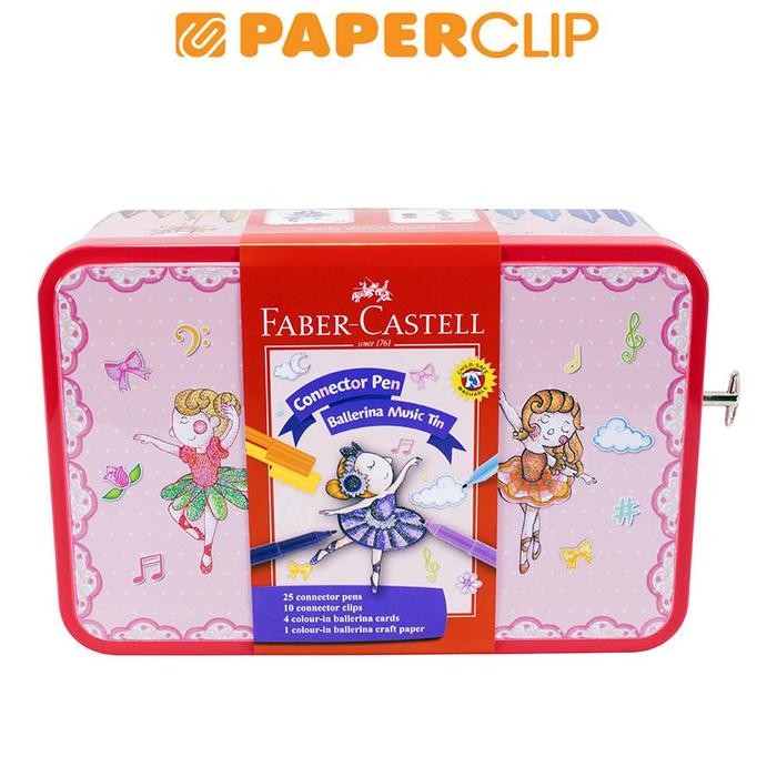 

Spidol Faber Castell 155095L Connector Balerina #Gratisongkir