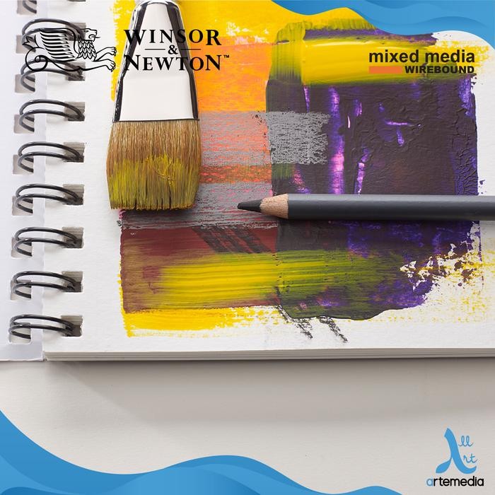 

Kertas Gambar Winsor & Newton Mixed Media Paper Pad Wire Bound #Gratisongkir