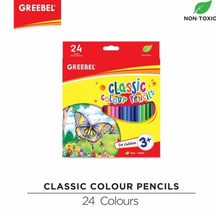 

Pensil Warna Greebel 24 Warna #Gratisongkir