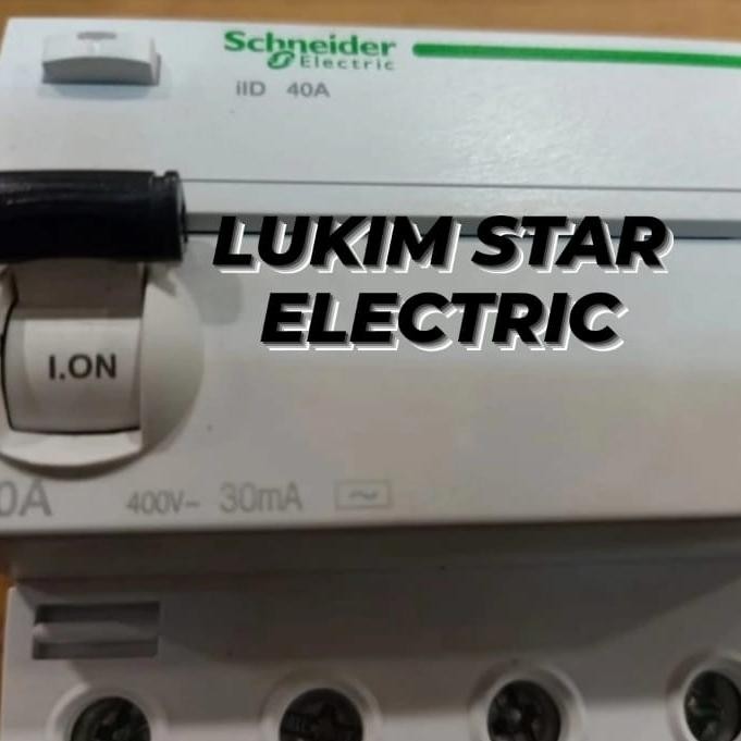 Spesial Elcb Schneider Iid 40A 4Phase 30Ma/300Ma 40A 4Phase Elcb 4P 40A Iid