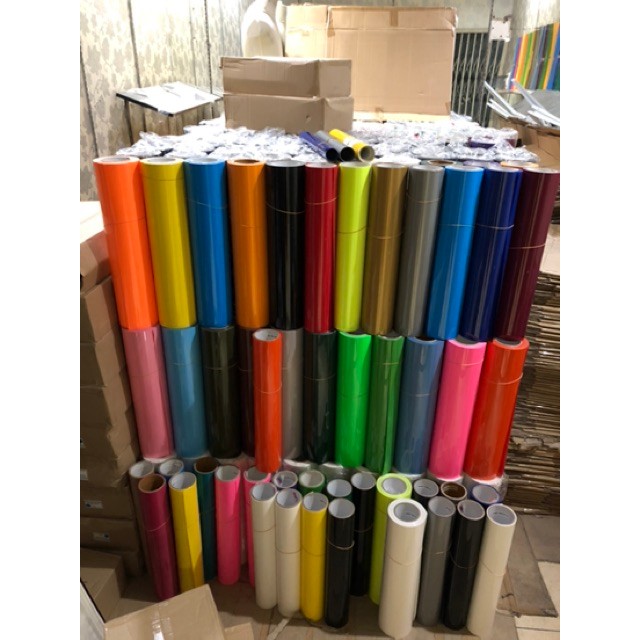 

flex pvc korea warna 1-17 meteran /flexcutting/flexkorea/flexpvc/flexmurah