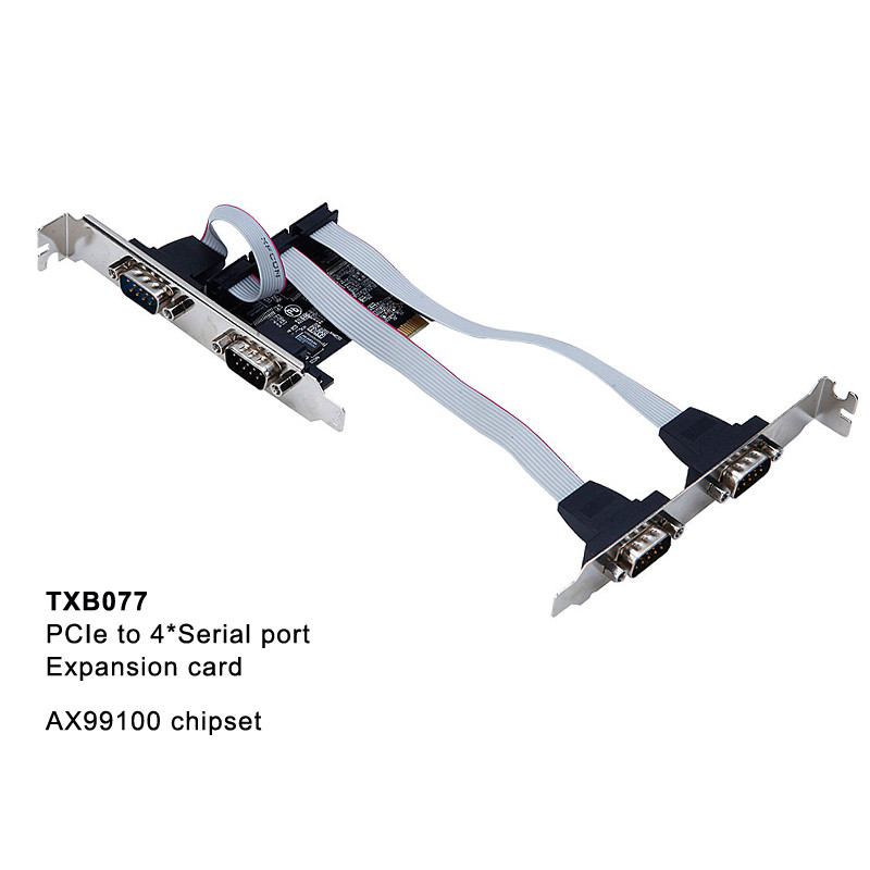 BEST SELLER PCI Express Expansion card RS232 DB9 Serial Ports DB25 Parallel LPT Port Adapter Card fo