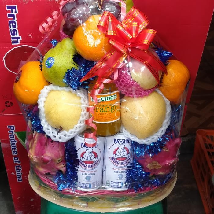 

Terlaris C1000 + bear brand + buah Ready