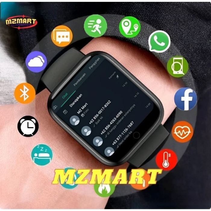 Jam Tangan Android Smartwatch Anak Pria Wanita Dewasa Sport GPS Tracker