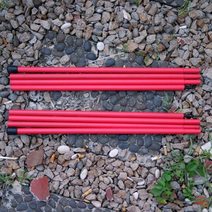 Kamoro Tiang Flysheet 200x200 cm - Tent Set Frame Sepasang