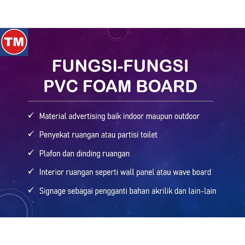 

PVC Foam Board 5 mm x 3 Lembar ( 40 cm x 30 cm )