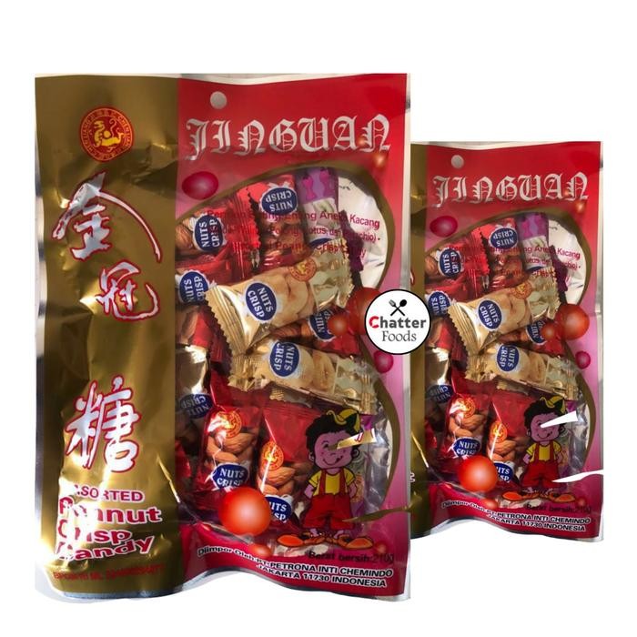 

PastikanTerjaminMutunya- Permen Ting Ting Chen Liang Ji 200gr / Permen Teng Teng Kacang HALAL