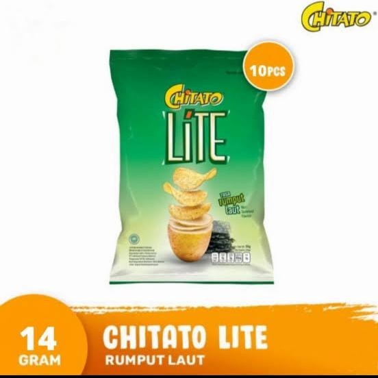

PastikanTerjaminMutunya- CHITATO LITE RUMPUT LAUT PENGGANTI LAYS RENCENG 10 SACHET X 14 GR
