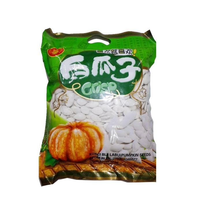 

PastikanTerjaminMutunya- Kuaci Kwaci Biji Labu (Pumpkin Seeds) Crisp 1 Kg - Kuaci Putih halal