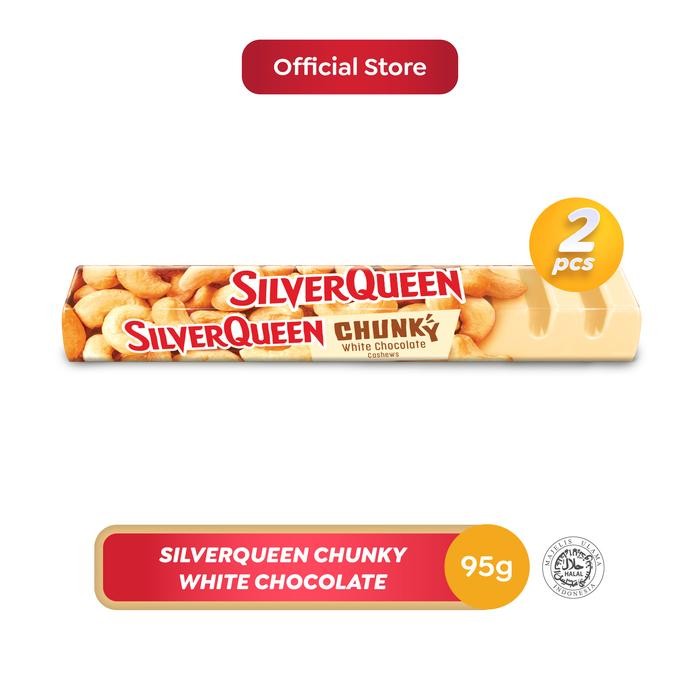 

PastikanTerjaminMutunya- SilverQueen Chunky White 95 g - 2 pcs