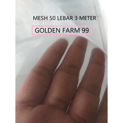 Jual insect net mesh 50 lebar 3 meter harga terjangkau