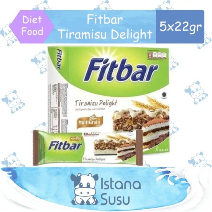 

PastikanTerjaminMutunya- Fitbar Tiramisu Delight 22 gr x 5 pack