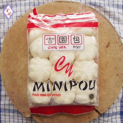 

PastikanTerjaminMutunya- Minipou Isi Daging Ayam Chik Yen 500gr Mini Pou Bakpao Mini Frozen