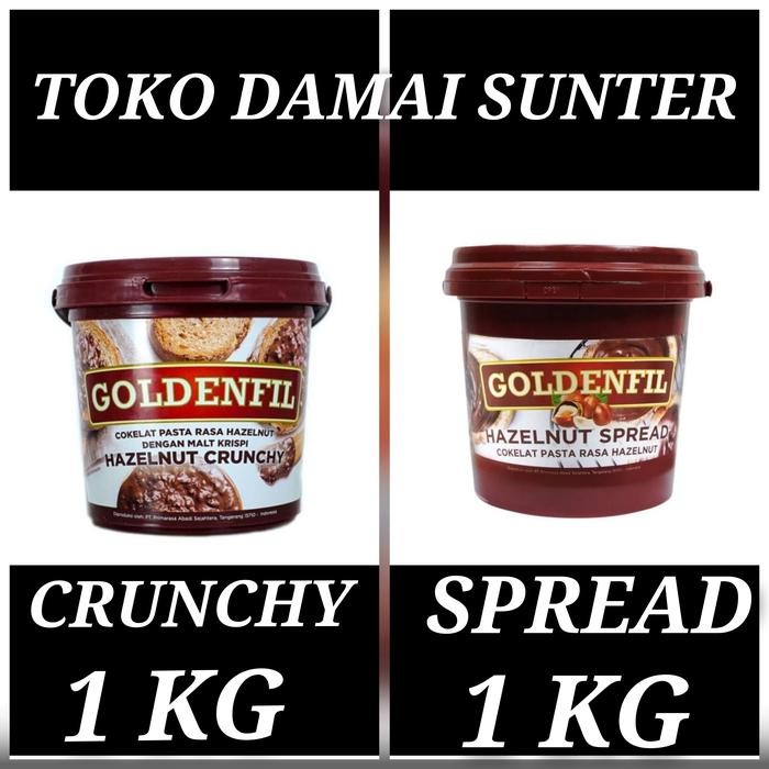 

PastikanTerjaminMutunya- goldenfil selai hazelnut crunchy 1kg