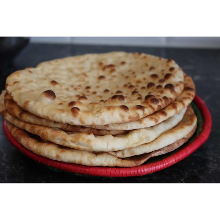 

PastikanTerjaminMutunya- Naan Roti Tepung Gandum Fresh Roti 5 Pcs