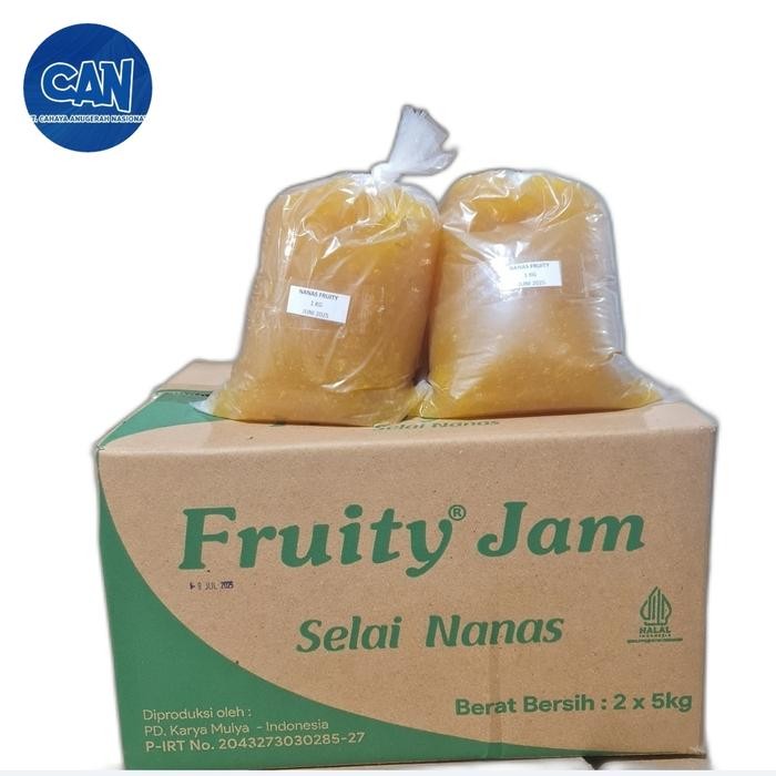 

PastikanTerjaminMutunya- Selai Fruity Nanas kemasan 1 kg/ Selai Nanas Serat 1kg