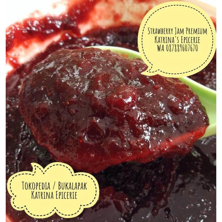 

PastikanTerjaminMutunya- Strawberry Jam Premium - selai stroberi