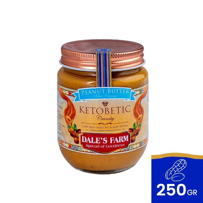 

PastikanTerjaminMutunya- Dale's Farm Ketobetic Crunchy Peanut Butter - Selai Kacang 250gr