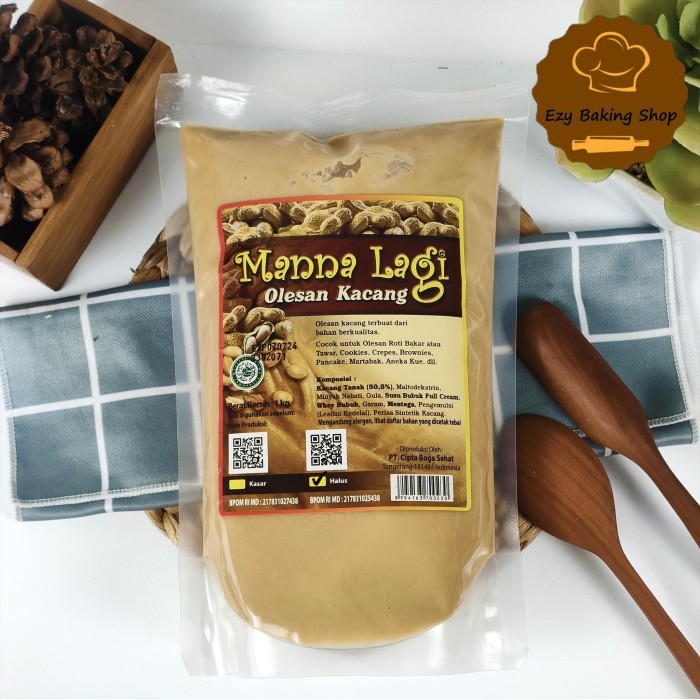 

PastikanTerjaminMutunya- Selai Kacang Halus Manalagi 1kg