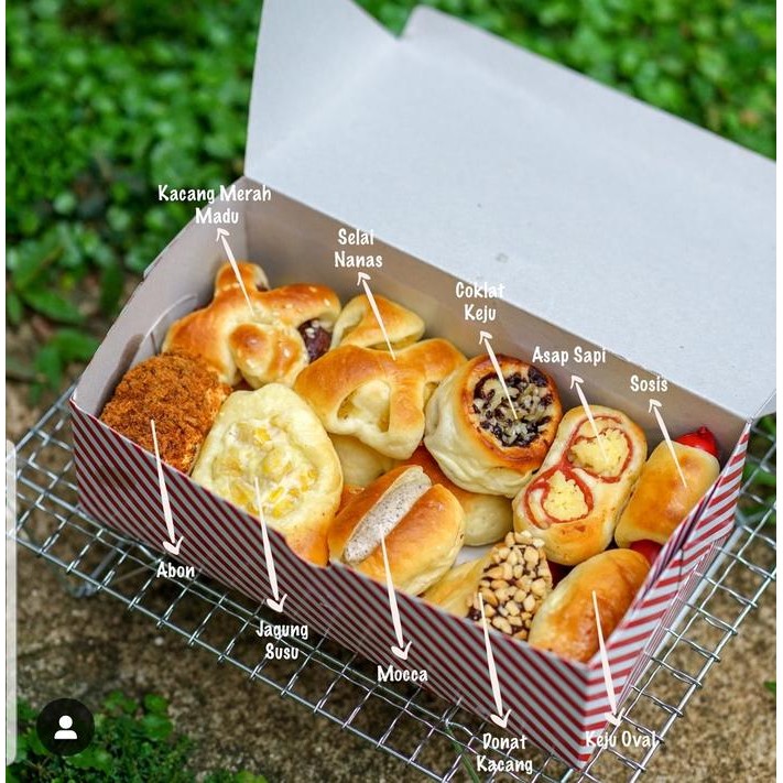 

PastikanTerjaminMutunya- Roti Unyil Venus Campur Box Isi 30