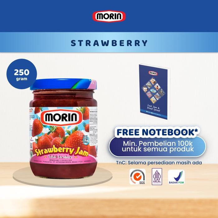 

PastikanTerjaminMutunya- Morin Selai Strawberry 250 Gr