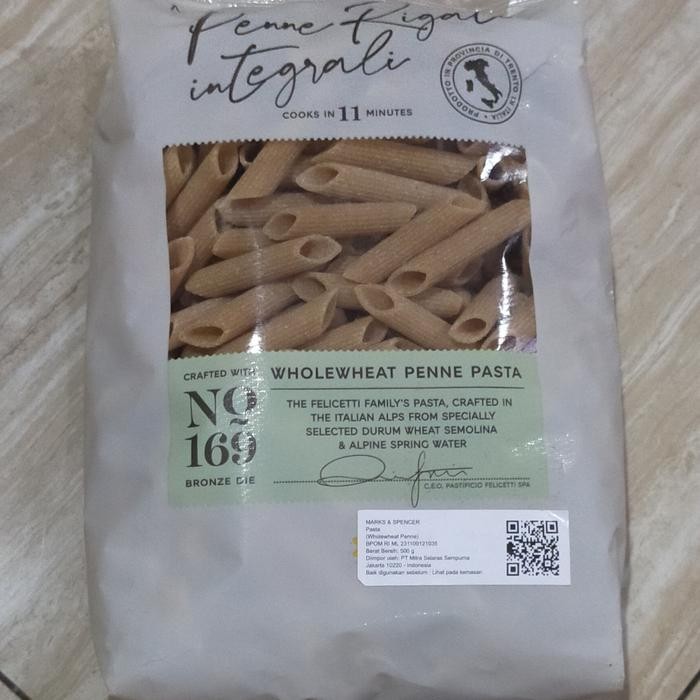 

SemuAReadyYaB0Zq- M&S Whole wheat Penne 500gr pasta