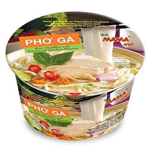 

SemuAReadyYaB0Zq- Mama Pho Ga - Rice Noodle with Chicken Flavour - Bihun Instan Thailand