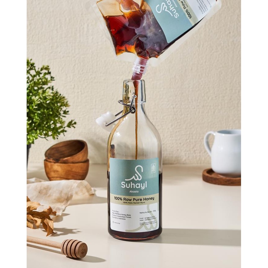 

SemuAReadyYaB0Zq- Refill Madu Suhayl 700 gram all varian Raw Pure Honey Pouch