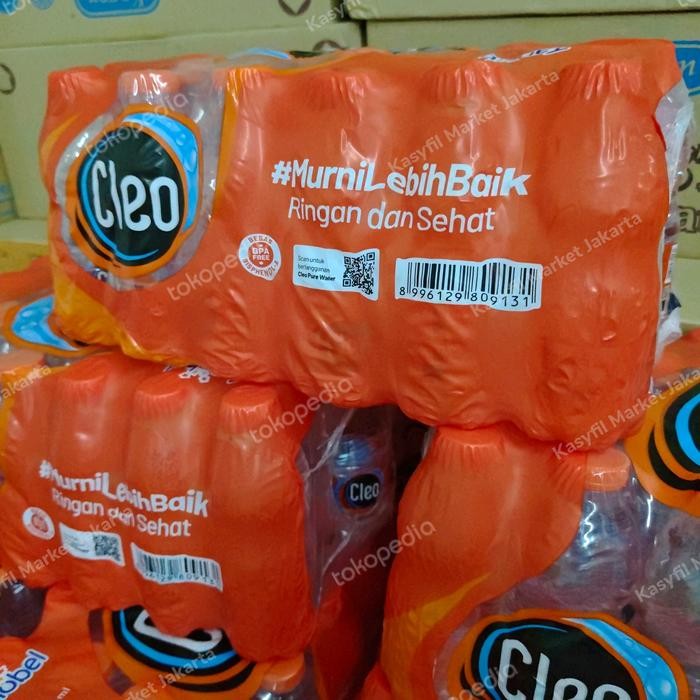 

SemuAReadyYaB0Zq- Air Mineral Cleo Botol 220ml 24pcs