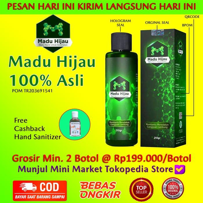 

BnyKpilihAnSkrG- Madu Hijau 100% Asli Obat Asam Lambung dan GERD
