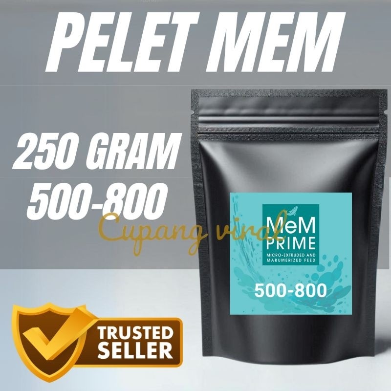 MEM -800 Hh Growth Pertumbuhan Ikan scape Cupang Guppy Molly Diskus Glofish Semi Floating 250gram
