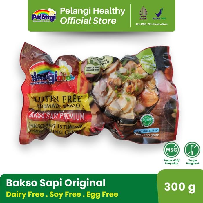 

BnyKpilihAnSkrG- Pelangi Bakso Sapi Gluten Free Halal Natural Non Msg & Non Pengawet